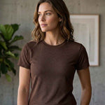 Women's Mars Fabric Round Neck T-Shirt