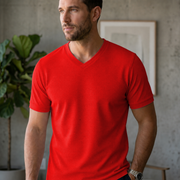 Men's Mars Fabric V-Neck T-Shirt