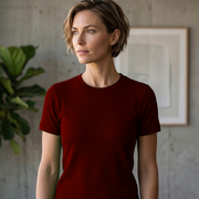 Women Single Jersey Round Neck T-Shirts