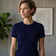 Women Single Jersey Round Neck T-Shirts