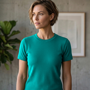 Women Single Jersey Round Neck T-Shirts