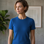 Women Single Jersey Round Neck T-Shirts
