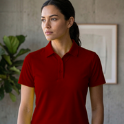 Mars Fabric Women Polo T-Shirt