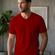 Men's Mars Fabric V-Neck T-Shirt