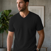 Men's Mars Fabric V-Neck T-Shirt