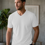 Men's Mars Fabric V-Neck T-Shirt