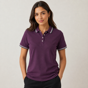 Premium Women Pique Fabric Tipping T-Shirts