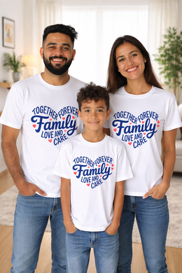 Together Forever Family Matching T-Shirts - Custom Reunion Group Tees