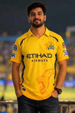 CSK IPL Fan Wear T-Shirt – Chennai Super Kings Cricket Supporter Tee