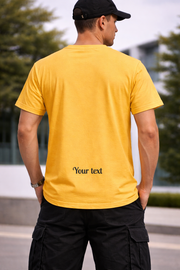 Men's Solid Slim Fit Crew Neck T-Shirt - Tailored Cotton Casual Tee
