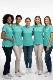 Matching Corporate Polo T-Shirts - Custom Team Uniform Polos