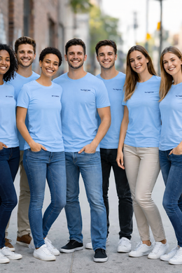 Custom Team Matching T-Shirts - Personalized Group Event Tees