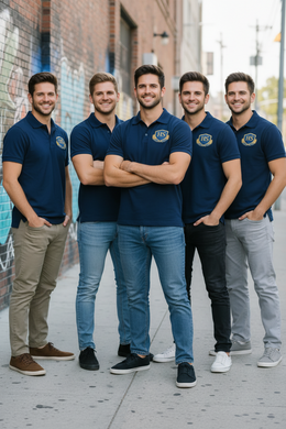 Premium Corporate Polo T-Shirt - Custom Professional Uniform