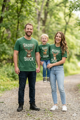 Matching Family Round Neck T-Shirts – Custom Family Tees | The Right Mill