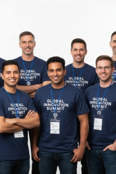 Men's College Group T-Shirt - Custom University Team Tee