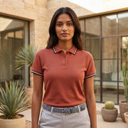 Premium Women Pique Fabric Tipping T-Shirts
