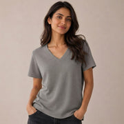 Women's Mars Fabric V-Neck T-Shirt