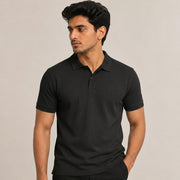 Poly Cotton Fabric Men Polo T-Shirt