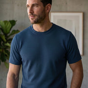 Men Single Jersey Round Neck T-Shirts