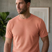 Men Single Jersey Round Neck T-Shirts
