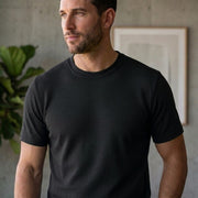 Men Single Jersey Round Neck T-Shirts