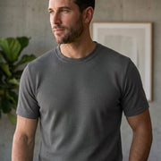 Men Single Jersey Round Neck T-Shirts