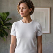 Women Single Jersey Round Neck T-Shirts