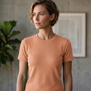 Women Single Jersey Round Neck T-Shirts