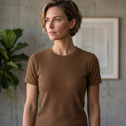Women Single Jersey Round Neck T-Shirts
