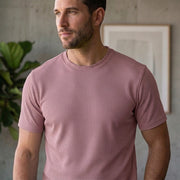 Poly Cotton Men Round Neck T-Shirt