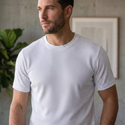 Poly Cotton Men Round Neck T-Shirt