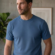 Poly Cotton Men Round Neck T-Shirt