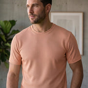 Poly Cotton Men Round Neck T-Shirt