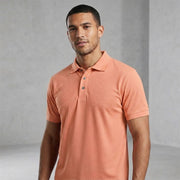 Poly Cotton Fabric Men Polo T-Shirt