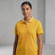 Poly Cotton Fabric Women Polo T-Shirt