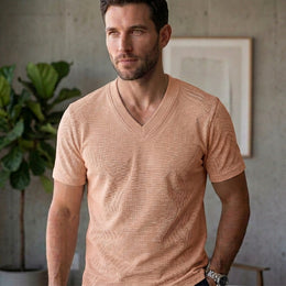 Men's Mars Fabric V-Neck T-Shirt