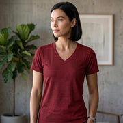 Women's Mars Fabric V-Neck T-Shirt