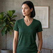 Women's Mars Fabric V-Neck T-Shirt