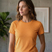 Women's Mars Fabric Round Neck T-Shirt
