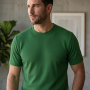 Men Single Jersey Round Neck T-Shirts