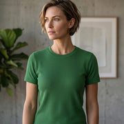 Women Single Jersey Round Neck T-Shirts