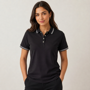 Premium Women Pique Fabric Tipping T-Shirts
