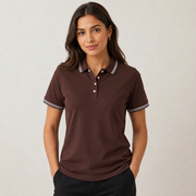 Premium Women Pique Fabric Tipping T-Shirts